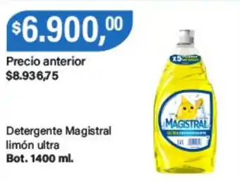 Supermercados Damesco Magistral detergente limón ultra oferta