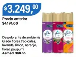 Supermercados Damesco Glade desodorante de ambiente oferta