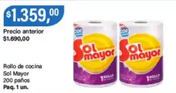 Supermercados Damesco Sol mayor rollo de cocina oferta
