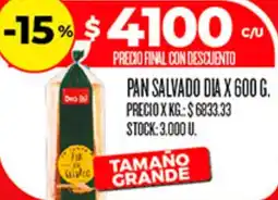 Supermercados DIA Dia pan salvado oferta