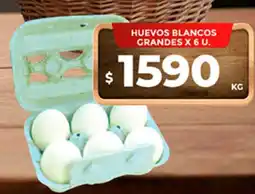 Supermercados DIA Huevos blancos grandes oferta