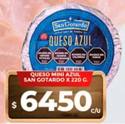 Supermercados DIA San gotardo queso mini azul oferta