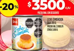 Supermercados DIA Dia leche condensada oferta