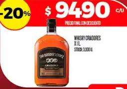 Supermercados DIA Criadores whisky oferta