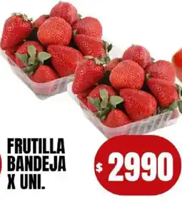 Supermercados Mariano Max Frutilla bandeja oferta