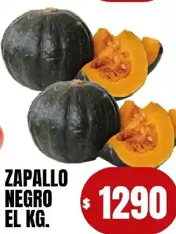 Supermercados Mariano Max Zapallo negro el oferta