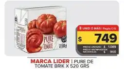 Carrefour Maxi Marca lider - pure tomate oferta