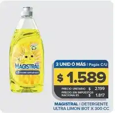Carrefour Maxi Magistral - detergente ultra limon oferta