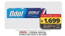 Carrefour Maxi Odol - crema dental doble action oferta