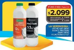 Carrefour Maxi La serenísima - leche uat desc s/lact protein/parc desc 0 lactosa oferta