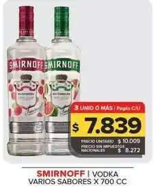 Carrefour Maxi Smirnoff - vodka oferta