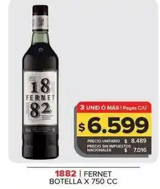 Carrefour Maxi 1882 - fernet oferta