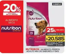 Carrefour Maxi Nutribon - alimento perros adulto mix de sabores oferta