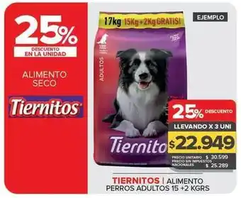 Carrefour Maxi Tiernitos - alimento perros adultos oferta