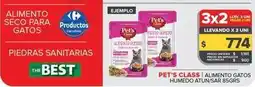 Carrefour Maxi Pets class - alimento gatos humedo atun/sar oferta