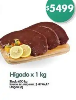 Supermercados Buenos Días Hígado oferta