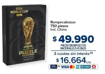Fifa world cup puzzle