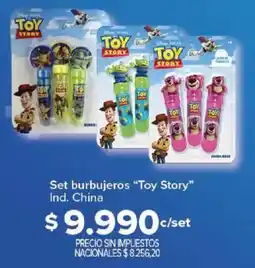 Carrefour Toy story set burbujeros oferta
