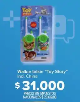 Carrefour Toy Story walkie talkie oferta