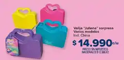 Carrefour Valija juliana sorpresa oferta