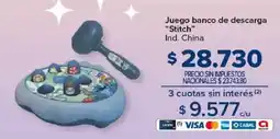 Carrefour Stitch juego banco de descarga oferta