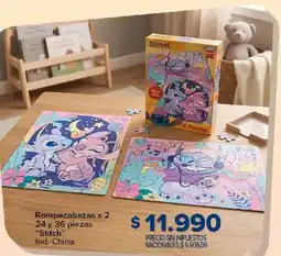 Carrefour Stitch rompecabezas oferta