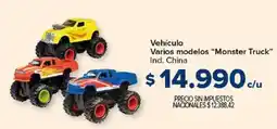Carrefour Monster truck vehículo varios modelos oferta