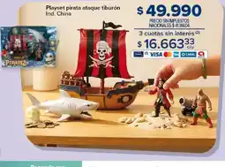 Carrefour Playset pirata ataque tiburon oferta