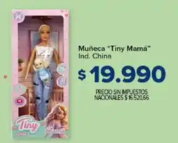 Carrefour Tiny mamá muñeca oferta