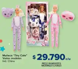 Carrefour Tiny cute muñeca varios modelos oferta