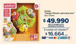 Carrefour Winfun jungle friends spinning tree oferta