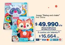 Carrefour Winfun juego swing and shake oferta