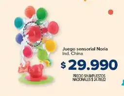 Carrefour Juego sensorial Noria oferta