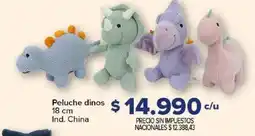 Carrefour Peluche dinos oferta