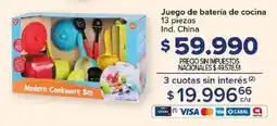 Carrefour Pla juego de batería de cocina oferta