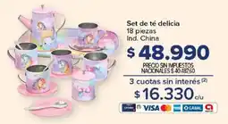 Carrefour Set de té delicia oferta