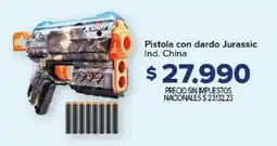 Carrefour Xshot pistola con dardo jurassic oferta