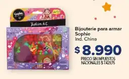 Carrefour Sophie bijouterie para armar oferta