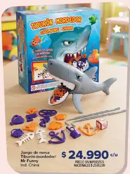 Carrefour Mr Funny tiburón mordedor oferta