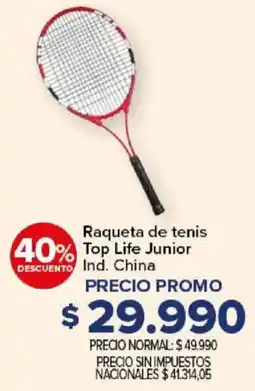 Carrefour Top life junior raqueta de tenis oferta