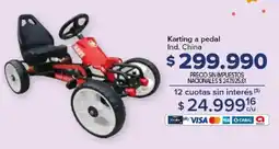 Carrefour Karting a pedal oferta