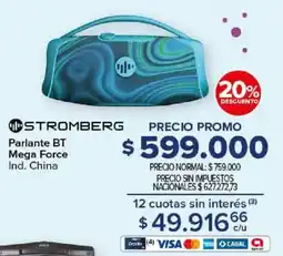 Carrefour Stromberg parlante bt mega force oferta