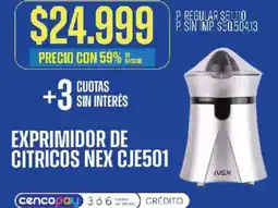 Supermercados Vea Nex exprimidor de citricos oferta