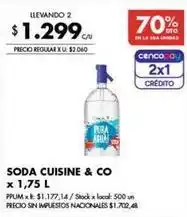 Disco Soda cuisine & co oferta