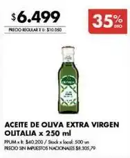 Disco Aceite de oliva extra virgen oferta