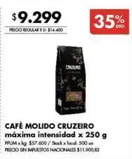 Disco Máxima - café molido oferta