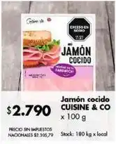 Disco Jamón cocido oferta