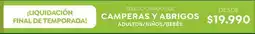 Jumbo Camperas y abrigos oferta