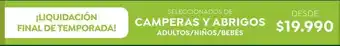 Camperas y abrigos