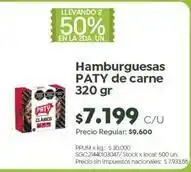 Jumbo Paty - hamburguesas de carne oferta